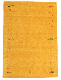  가베 Loom Frame - 노란색 러그 160X230 모던 옐로우 (울, 인도)