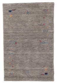  가베 Loom Frame - 회색 러그 100X160 모던 다크 그레이/라이트 그레이 (울, 인도)