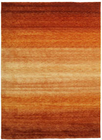  가베 Rainbow - 먼지 러그 210X290 모던 러스트 레드/라이트 브라운 (울, 인도)
