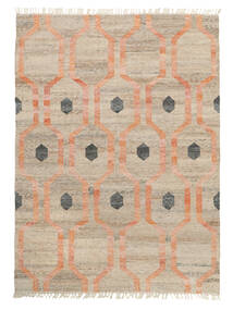 야외 카펫 Cosmou - Coral 러그 170X240 정품 모던 수제 라이트 그레이/화이트/크림 ( 인도)
