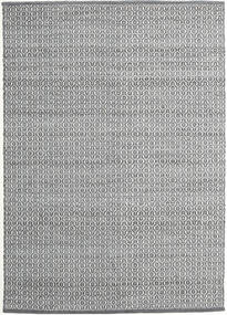  Alva - 진한 회색/흰색 러그 140X200 정품
 모던 수제 라이트 그레이/다크 그레이 (울, 인도)