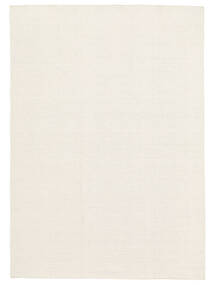  킬림 Loom - 황백색 러그 300X400 정품 모던 수제 옐로우/화이트/크림 대형 (울, 인도)