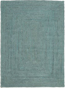 야외 카펫 Frida Color - 청록색 러그 160X230 정품 모던 수제 터코이즈 블루/터코이즈 블루 ( 인도)